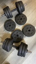 66 Lbs Dumbbell Set For Sale