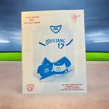 Lista de programas de béisbol Billings Mustangs Cincinnati Reds 1978 vintage segunda mano  Embacar hacia Argentina