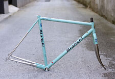 WHITE Columbus Genius Steel Frame Vintage Heroic Country Colnago Shimano, used for sale  Shipping to South Africa