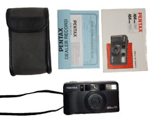 Câmera de Filmagem Pentax IQZoom 735 Data 35mm Funciona SOMENTE Sem Zoom Foco Automático, usado comprar usado  Enviando para Brazil