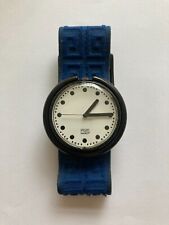 Swatch POP Watch 1990 Blue. Made in Swiss., used for sale  Shipping to South Africa