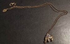 Gold tone elephant for sale  CAERPHILLY