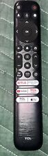 Original TCL Smart Tv controle remoto de voz RC923 FMB1 microfone embutido Netflix luz de fundo comprar usado  Enviando para Brazil