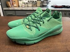 Tamanho 14 - Under Armour Curry 4 TB verde baixo (verifique a descrição), usado comprar usado  Enviando para Brazil