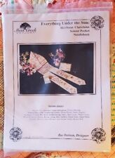 Kit de bordado vintage Moss Creek Designs Rae Iverson: caderno de bolso tesoura comprar usado  Enviando para Brazil