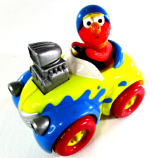 Carro de corrida Elmo Hotrod empurre o motor deixe ir Lyco brinquedos pré-escolares Jim Henson 1998 comprar usado  Enviando para Brazil