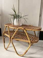 Tavolino rattan bamboo usato  Lugo