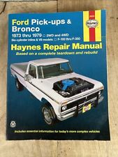 Camionetas Ford y Bronco (1973-1979) cilindros manuales de reparación 36054 V8 y V6, usado segunda mano  Embacar hacia Argentina