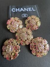 Chanel flower crystal for sale  PURFLEET-ON-THAMES