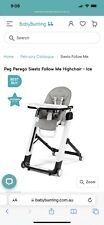 Peg Perego Prima Pappa Follow Me Ice High Chair, used for sale  Shipping to South Africa