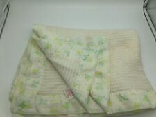 Cobertor térmico de náilon vintage Carter’s acrílico branco waffle tecido bebê comprar usado  Enviando para Brazil