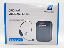 Amplificador de voz WinBridge S278 UHF player digital comprar usado  Enviando para Brazil