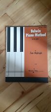 Teclado de música Weybright vintage 1964 Belwin Piano Method Book uno de junio  segunda mano  Embacar hacia Argentina