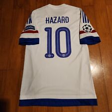 Usado, Autêntico kit de camisa de futebol Chelsea HAZARD 2015-2016 15/16 UCL Away comprar usado  Enviando para Brazil