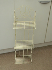 Cream metal shelf for sale  ALTON