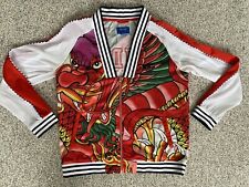Adidas Originals Rita Ora Dragon Print Track Jacket Zip Size: M LUXURY PRINT for sale  Shipping to South Africa