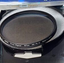 Usado, Polarizador circular digital Hoya 67 mm Pro1 polarizador vidrio CPL filtro de lente PL-C segunda mano  Embacar hacia Argentina