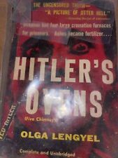 Libro famoso - ""Hornos de Hitler"" de Olga Lengyel copia original primera edición, usado segunda mano  Embacar hacia Mexico