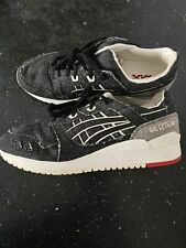 ASICS Tiger Gel-Lyte III Black/White Demin  Mens Running Shoes Size 9UK . "VGC", used for sale  Shipping to South Africa