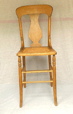 bar seat antique chair cane for sale  Syracuse