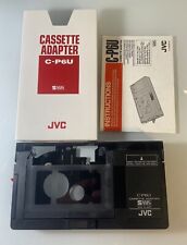 Conversor adaptador de fita cassete vídeo VHS-C S-VHS motorizado JVC C-P6U comprar usado  Enviando para Brazil