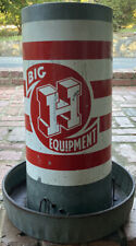 Vintage 1950's BIG H EQUIPMENT Feed Chicken Feeder 22in. tall x 15 1/2in. for sale  Shipping to South Africa