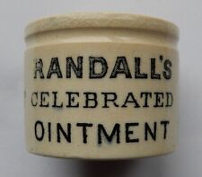 Randall ointment pot for sale  HUDDERSFIELD