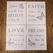 Pcs butterfly canvas for sale  Russellville