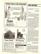 1986 Print Ad  Kemp Shredder/Chipper Wood Brush Garden Mulch for sale  Shipping to South Africa