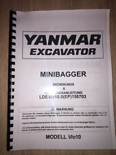 Yanmar minibagger vio10 gebraucht kaufen  Goldberg, Meckl