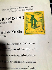 1936 brindisi marca usato  Caserta