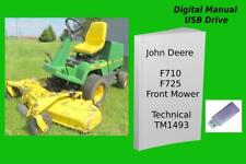 Used, John Deere F710  F725 Front Mower Technical Manual TM1493 for sale  Shipping to Canada