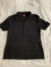 Damenpoloshirt schwarz 38 gebraucht kaufen  Klosterhardt