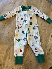 NWOT HANNA ANDERSSON NURTURE NATURE ORGANIC Cotton SLEEPER Baby Boy Girl 3-6 60, used for sale  Shipping to South Africa