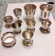 Lot gobelets coquetiers d'occasion  Dunkerque-