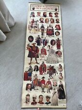 kings queens poster for sale  CHICHESTER