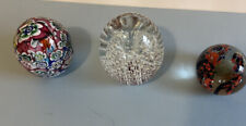 Lot paperweights handblown for sale  Copake Falls