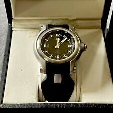 Oakley Holeshot relógio de 3 mãos mostrador preto e pulseira de borracha caixa original (2007), usado comprar usado  Enviando para Brazil