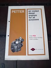 Petter engine type usato  Brescia