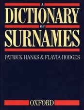 Dictionary surnames hodges for sale  UK