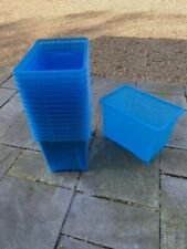 Twelve plastic storage for sale  NORTH WALSHAM