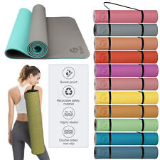 Gruper Yoga Mat Thick Non Slip Gym Mat For Exercise Fitness Pilate Workout Mat for sale  Shipping to South Africa