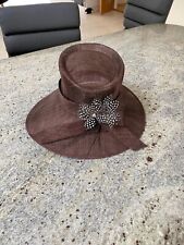 Brown ladies hat for sale  SANDY