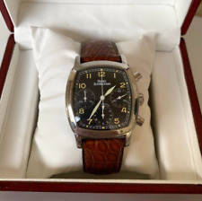 1990'S VINTAGE DANIEL JEANRICHARD TV SCREEN CHRONOGRAPH WATCH BLACK 36MM GENTS for sale  Shipping to South Africa