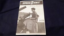 Vintage Passap Speed-O-Knit M201 Ribbing Attachment Manual, used for sale  Shipping to South Africa