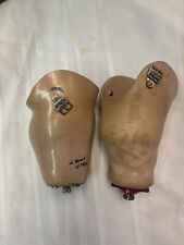 Par de piezas de prótesis de prótesis vintage para articulaciones de pierna de rodilla segunda mano  Embacar hacia Argentina
