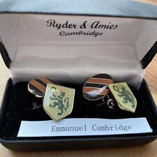 Ryder & Amie’s Enamel Chain Cufflinks EMMANUEL College for sale  Shipping to South Africa