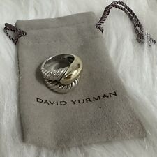 Anel de nó de ouro/esterlina David Yurman Infinity Collection tamanho 7 comprar usado  Enviando para Brazil