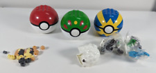 Usado, Pokemon Mega Construx lote de 3 Poke Balls, y piezas surtidas. segunda mano  Embacar hacia Argentina