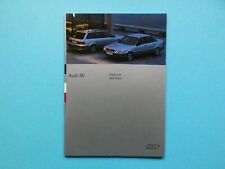 Prospekt / Katalog / Brochure Audi 80 (B4) Limousine und Avant - 01/94 comprar usado  Enviando para Brazil